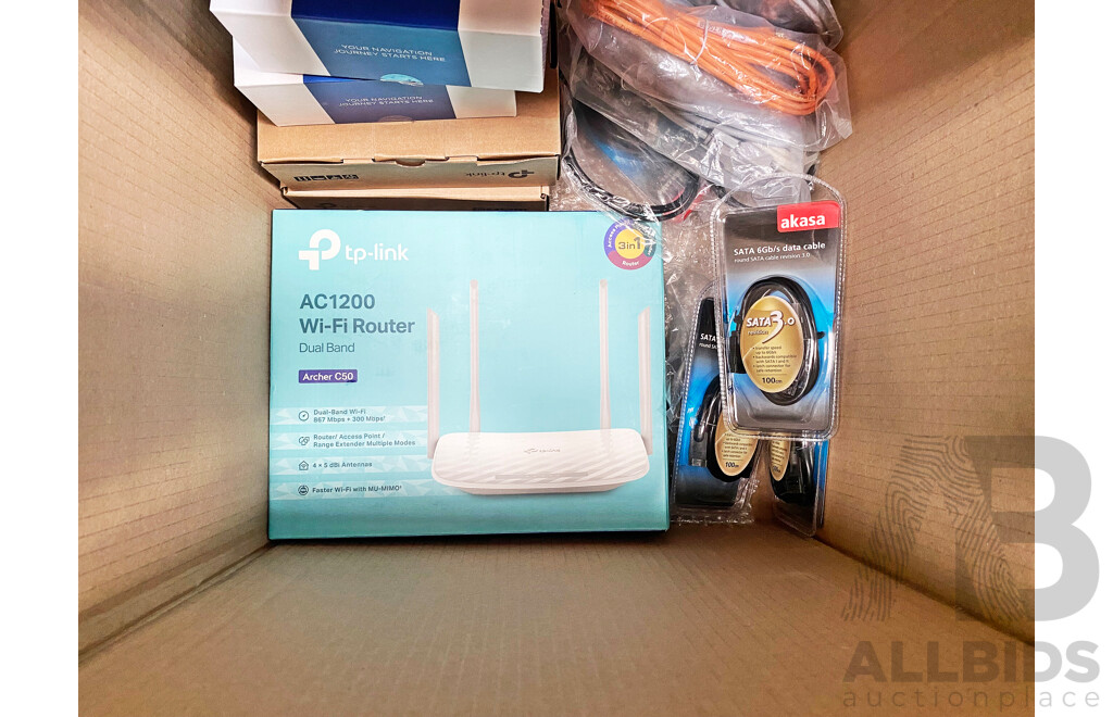 Bulk Lot of Assort IT Equipment/Accessories