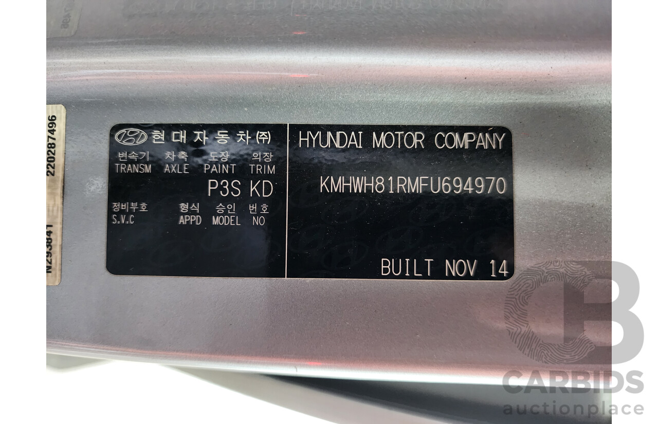 12/2014 Hyundai Imax  TQ MY13 4d Van Grey 2.4L