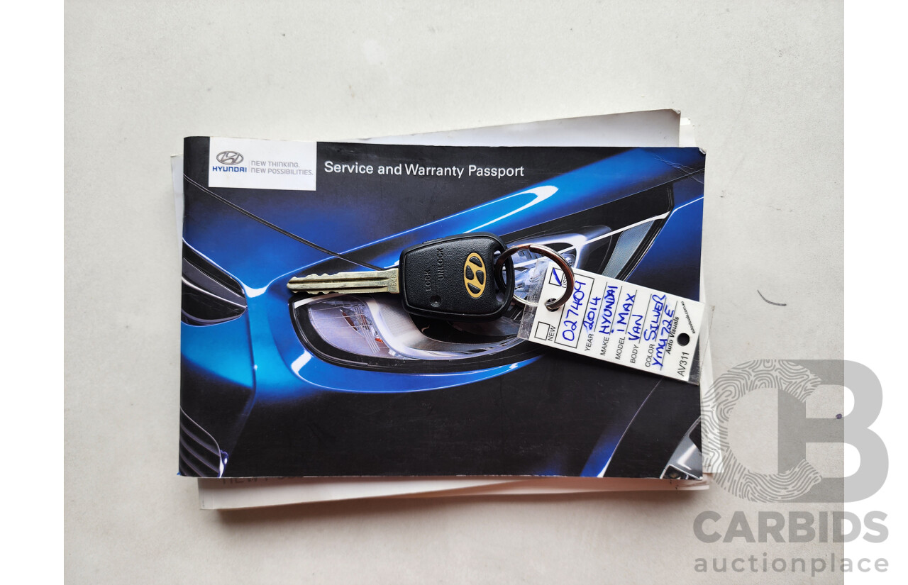 12/2014 Hyundai Imax  TQ MY13 4d Van Grey 2.4L