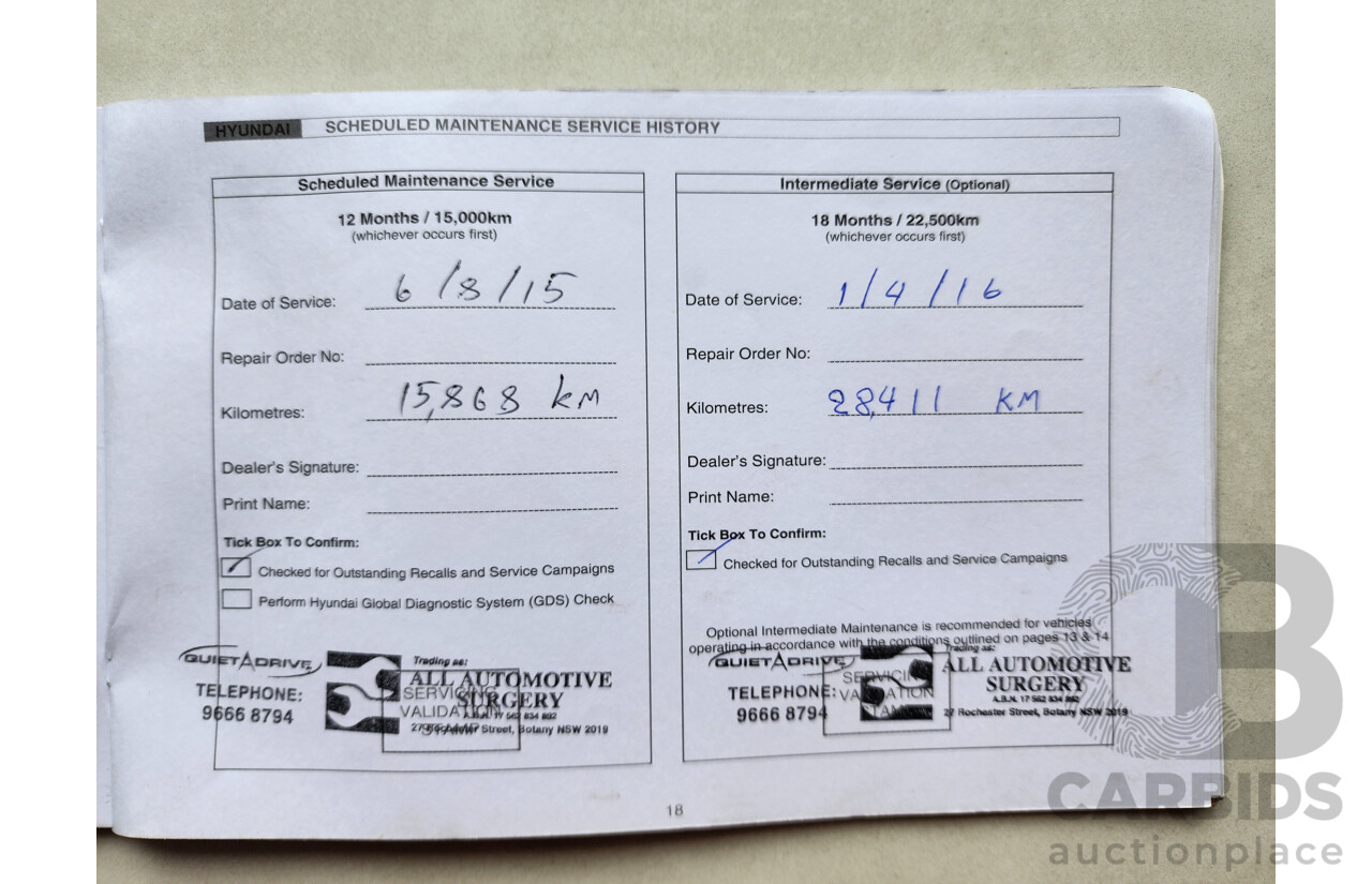 12/2014 Hyundai Imax  TQ MY13 4d Van Grey 2.4L