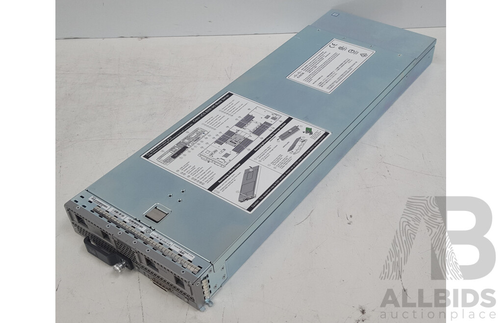 Cisco UCS B200 M5 Dual Intel Xeon GOLD (5118) 2.30GHz-3.20GHz 12-Core CPU Blade Server w/ 256GB DDR4