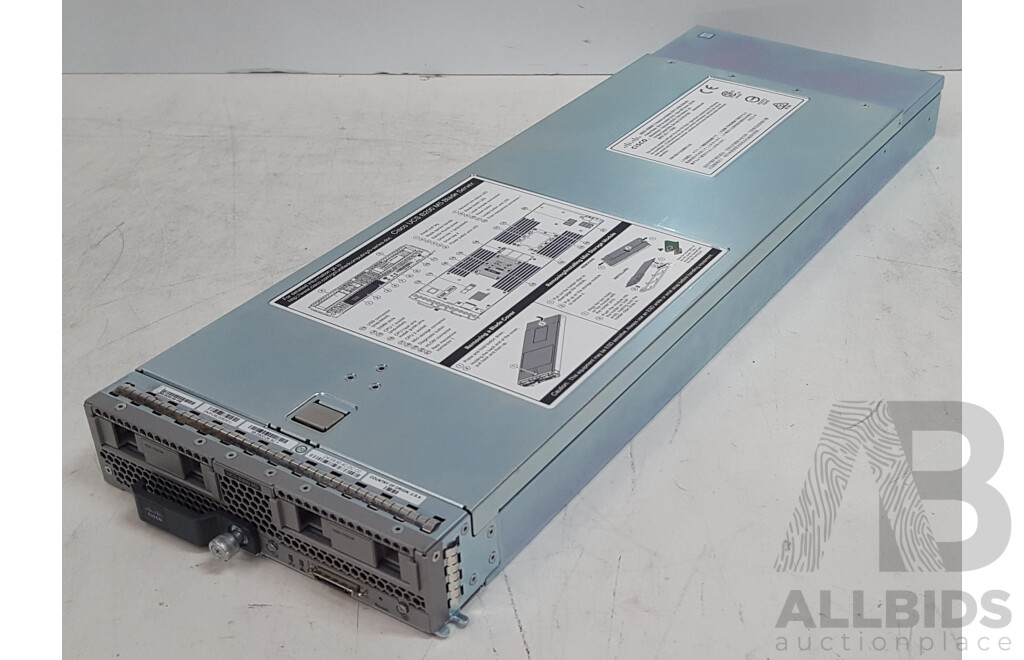 Cisco UCS B200 M5 Dual Intel Xeon GOLD (5118) 2.30GHz-3.20GHz 12-Core CPU Blade Server w/ 256GB DDR4