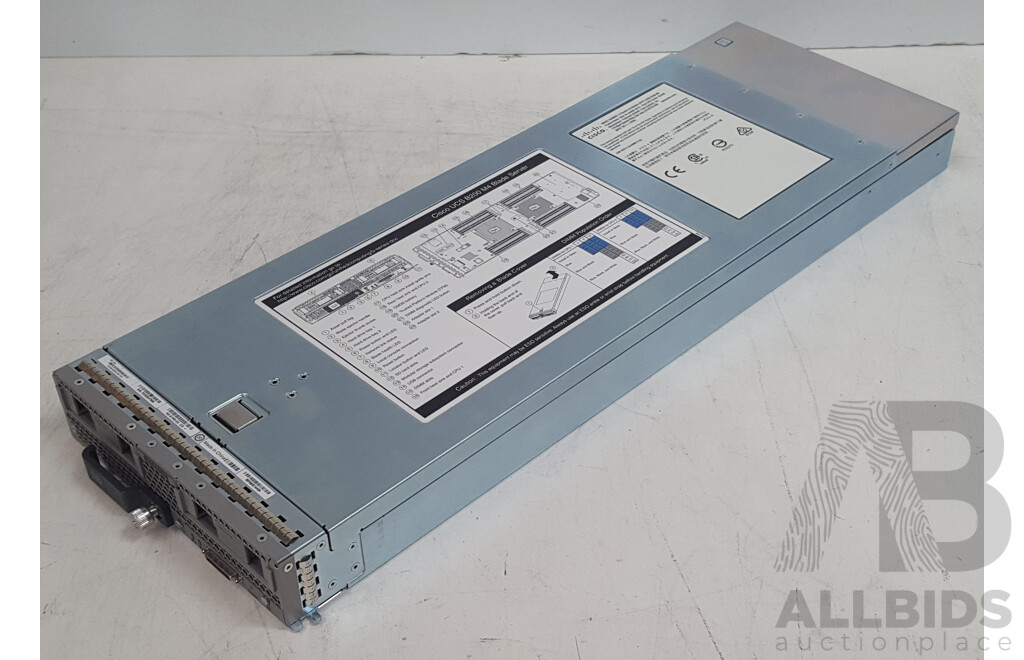 Cisco UCS B200 M4 Dual Intel Xeon (E5-2680 v3) 2.50GHz-3.30GHz 12-Core CPU Blade Server w/ 256GB DDR4