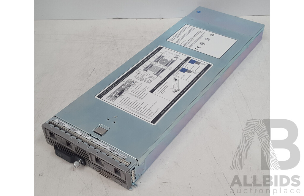 Cisco UCS B200 M4 Dual Intel Xeon (E5-2680 v3) 2.50GHz-3.30GHz 12-Core CPU Blade Server w/ 256GB DDR4