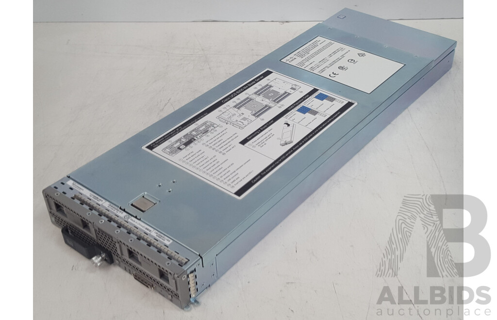 Cisco UCS B200 M4 Dual Intel Xeon (E5-2680 v3) 2.50GHz-3.30GHz 12-Core CPU Blade Server w/ 256GB DDR4