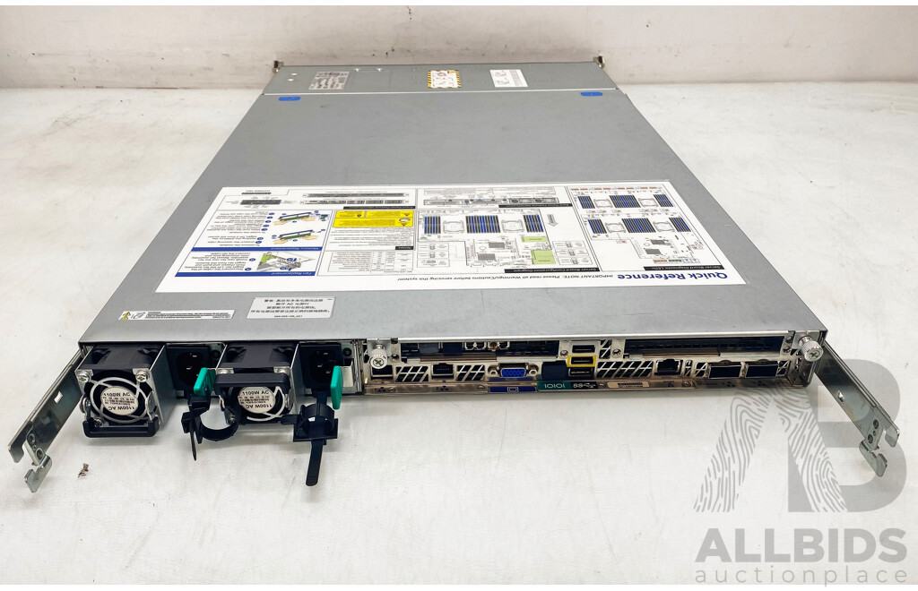 EMC PYTWP Intel Xeon (E5-2680 V3) 2.50GHz-3.30GHz 12-Core CPU 1RU Server W/ 1024GB DDR4