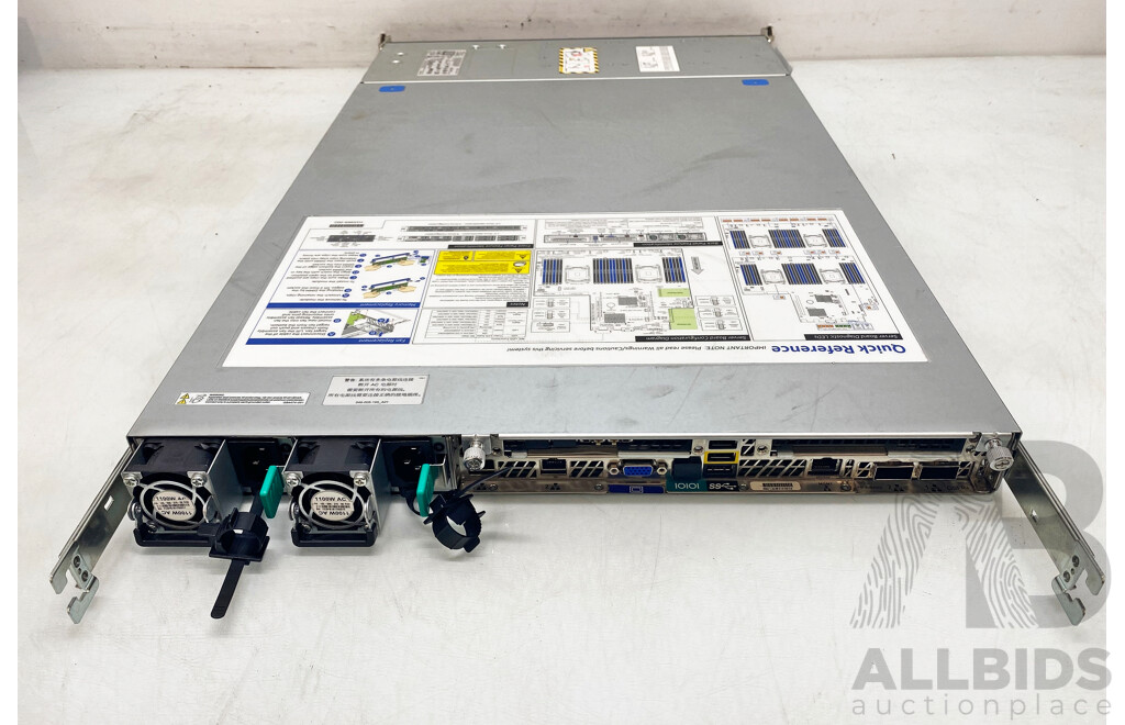 EMC PYTWP Intel Xeon (E5-2680 V3) 2.50GHz-3.30GHz 12-Core CPU 1RU Server W/ 1024GB DDR4