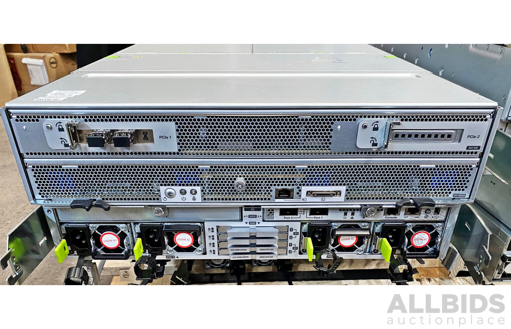 Cisco USC (C3160) Dense Storage 56-Bay 4RU Rack Server W/ 200TB Storage