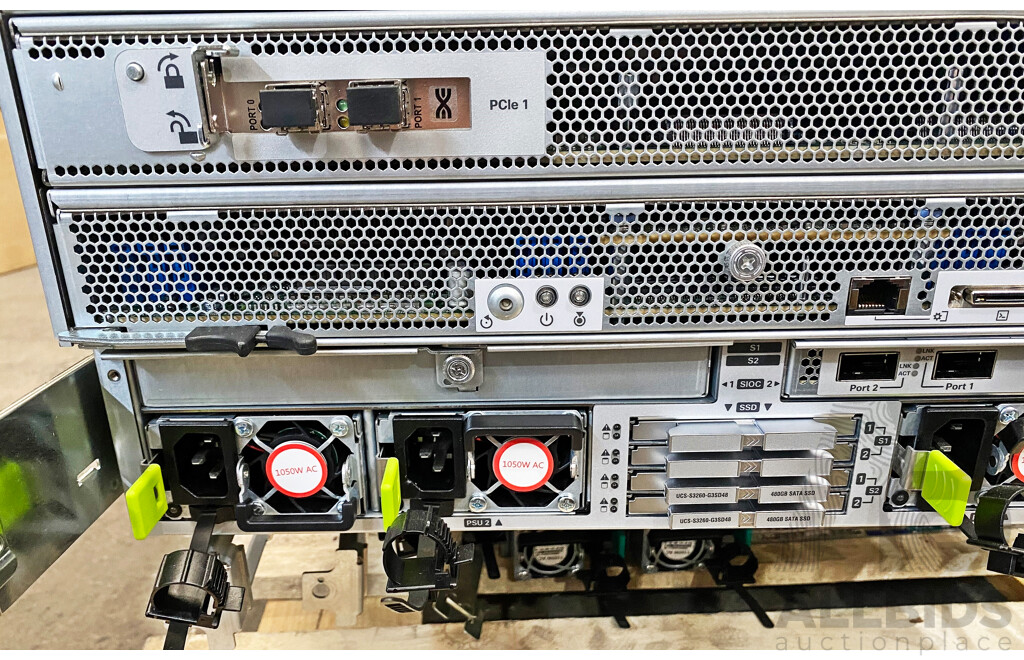 Cisco USC (C3160) Dense Storage 56-Bay 4RU Rack Server W/ 200TB Storage