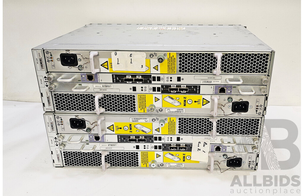 EMC (KTN-STL3) 15-Bay Hard Drive Array - Lot of Two