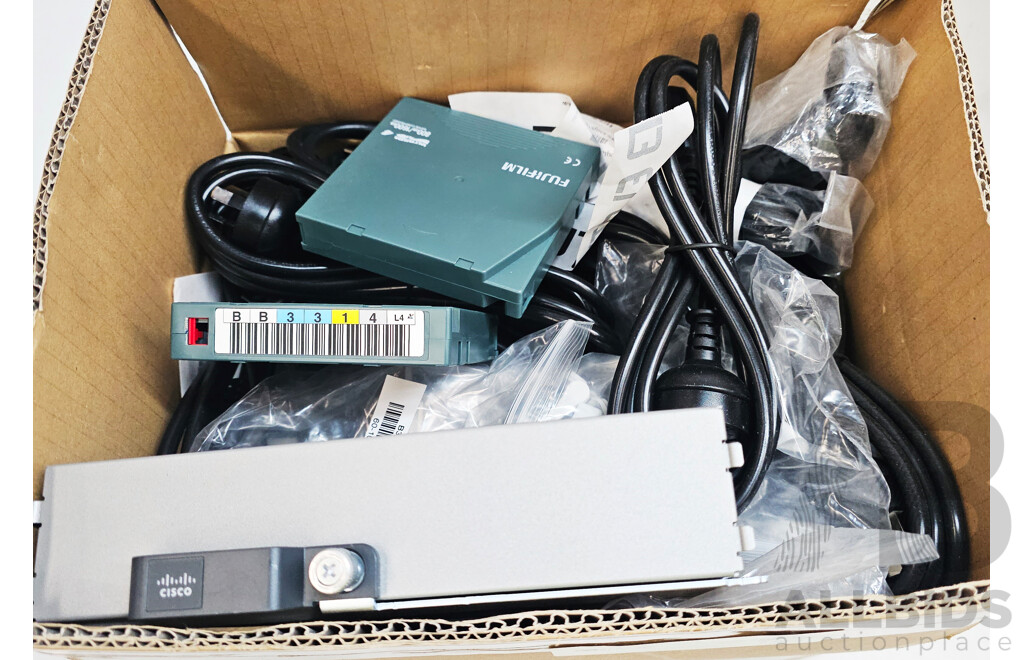 Assorted Lot of Networking Goods & Callcentre Headsets