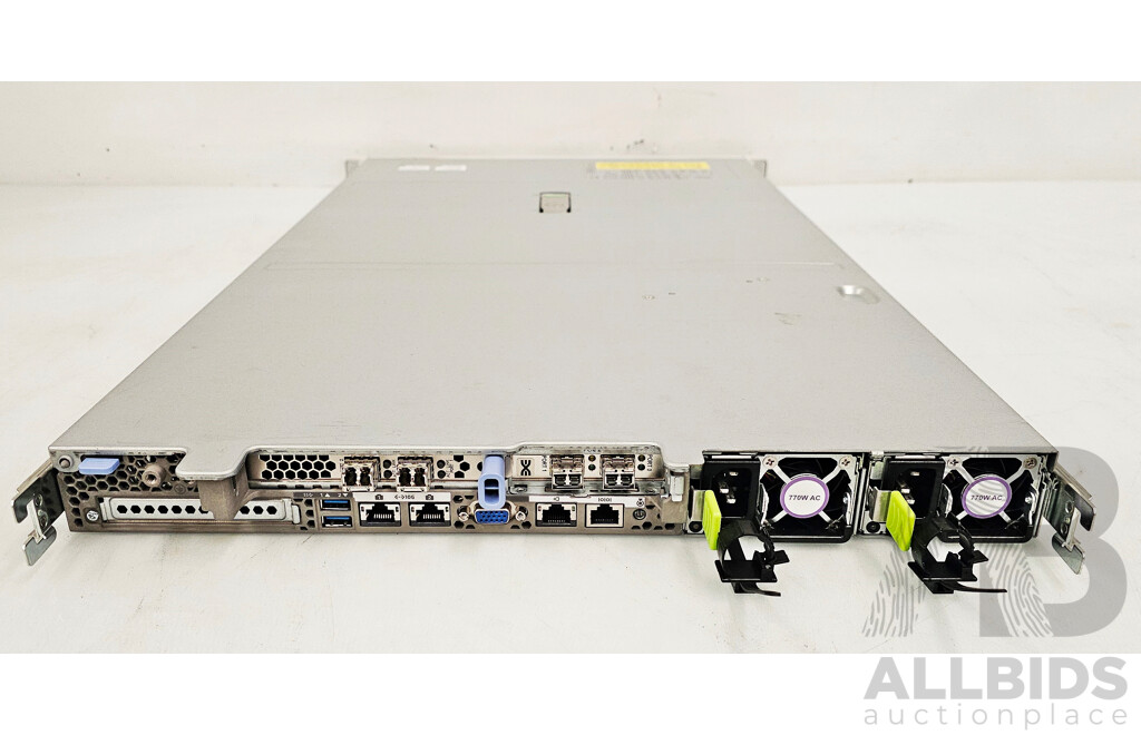 Cisco UCSC C220 M5 Dual Intel Xeon GOLD (6126) 2.60GHz-3.70GHz 12-Core CPU 1RU Server W/ 64GB DDR4