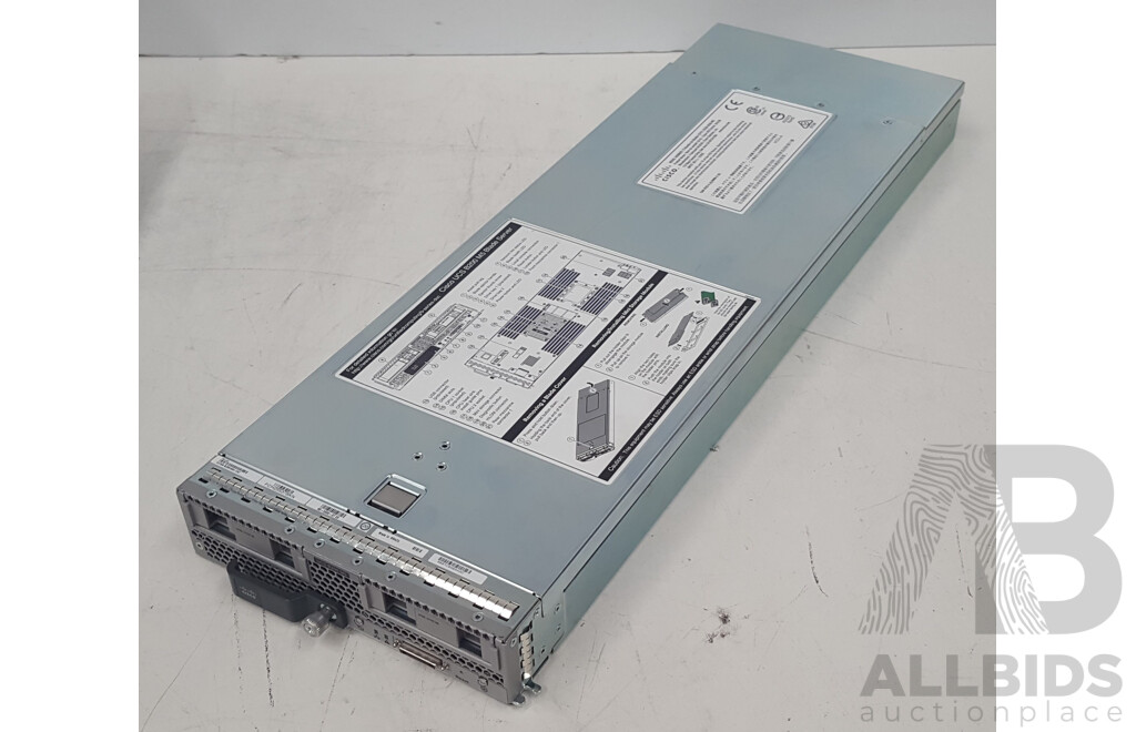 Cisco UCS B200 M5 Dual Intel Xeon GOLD (5118) 2.30GHz-3.20GHz 12-Core CPU Blade Server w/ 256GB DDR4