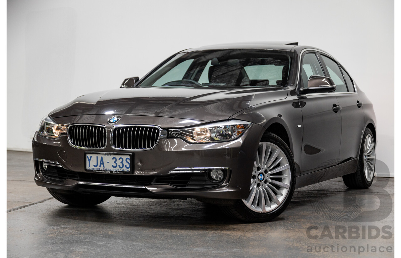 6/2012 BMW 328i Luxury Line F30 4d Sedan Havanna Brown Metallic 2.0L