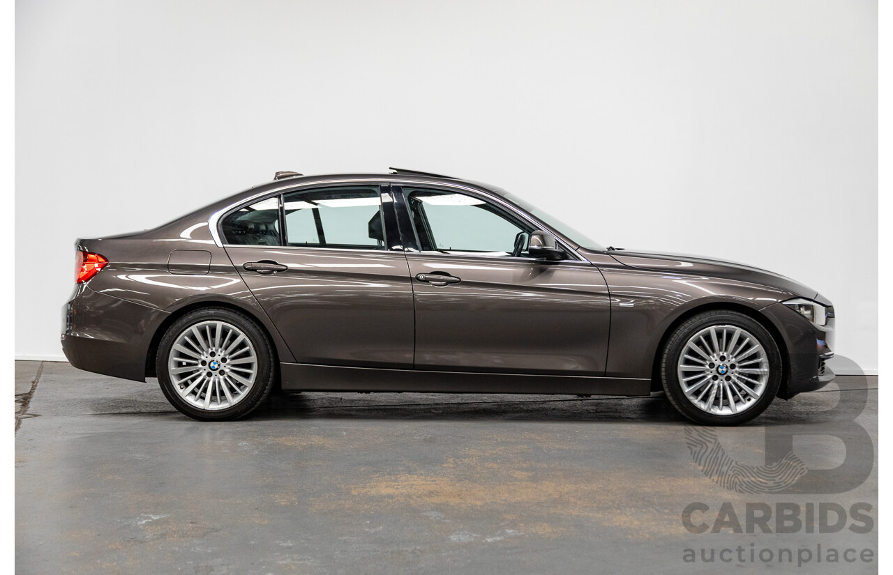6/2012 BMW 328i Luxury Line F30 4d Sedan Havanna Brown Metallic 2.0L