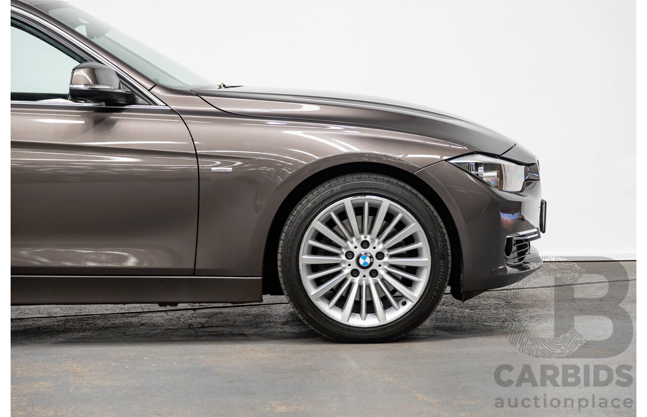 6/2012 BMW 328i Luxury Line F30 4d Sedan Havanna Brown Metallic 2.0L