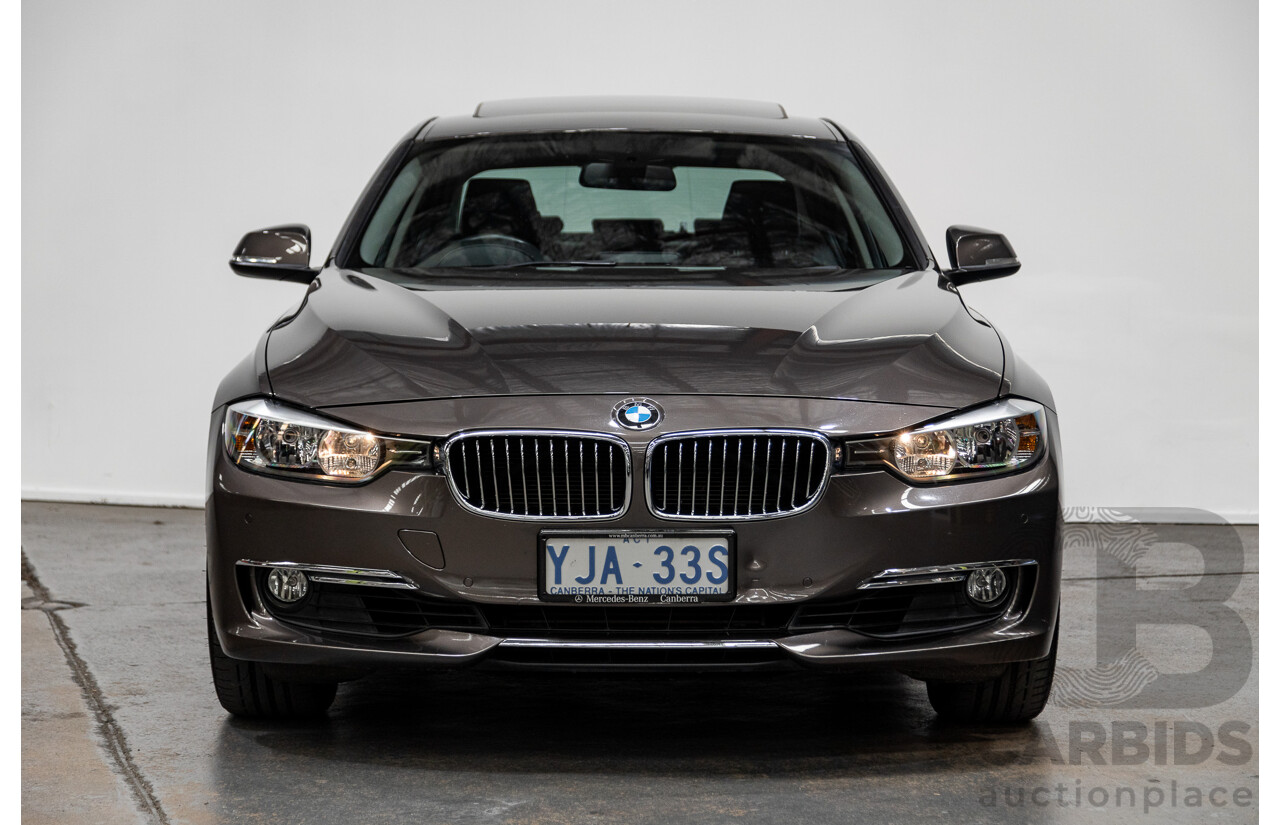 6/2012 BMW 328i Luxury Line F30 4d Sedan Havanna Brown Metallic 2.0L