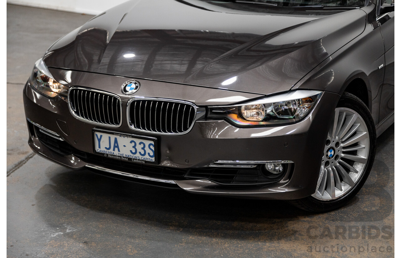 6/2012 BMW 328i Luxury Line F30 4d Sedan Havanna Brown Metallic 2.0L