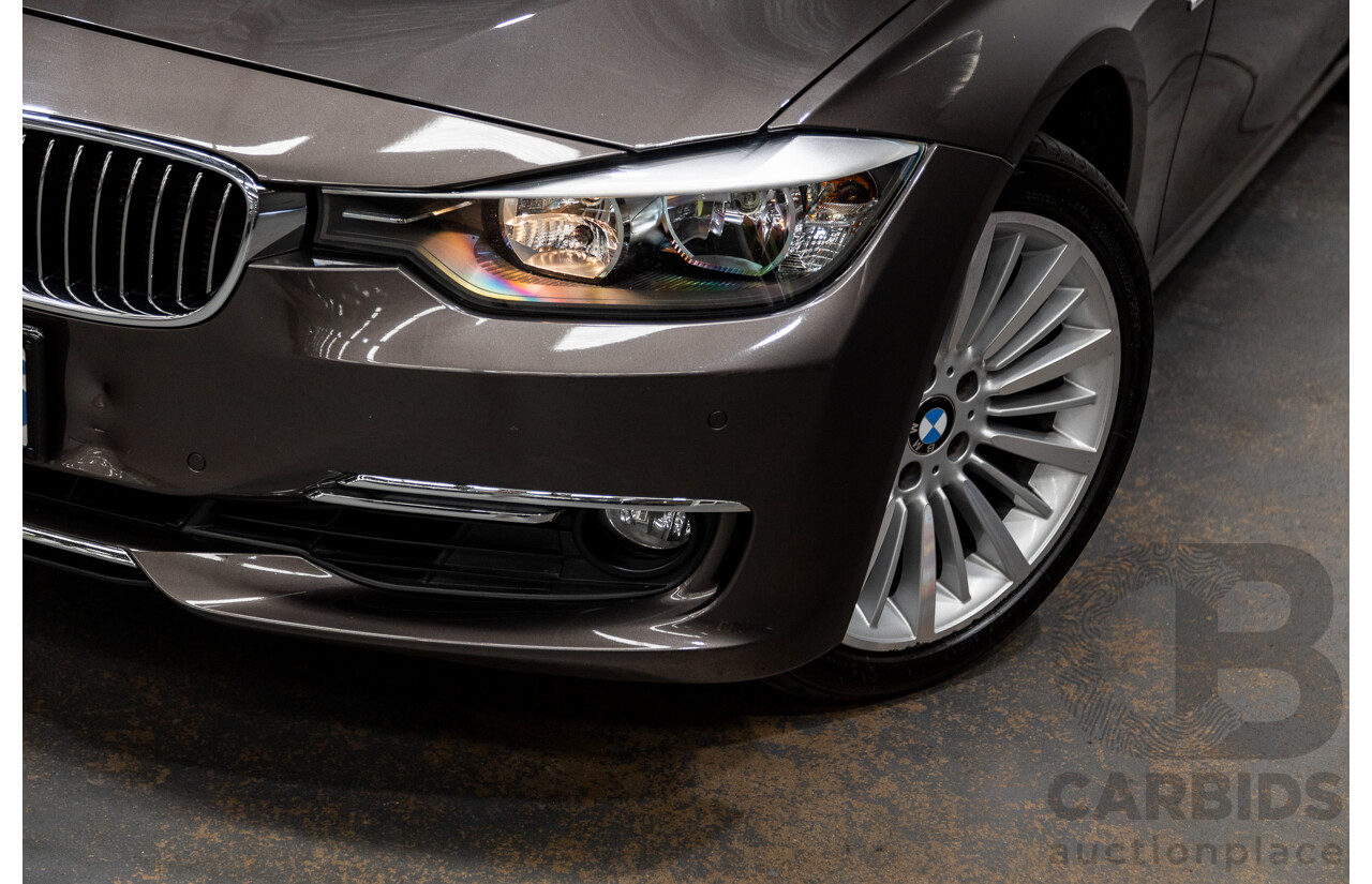 6/2012 BMW 328i Luxury Line F30 4d Sedan Havanna Brown Metallic 2.0L