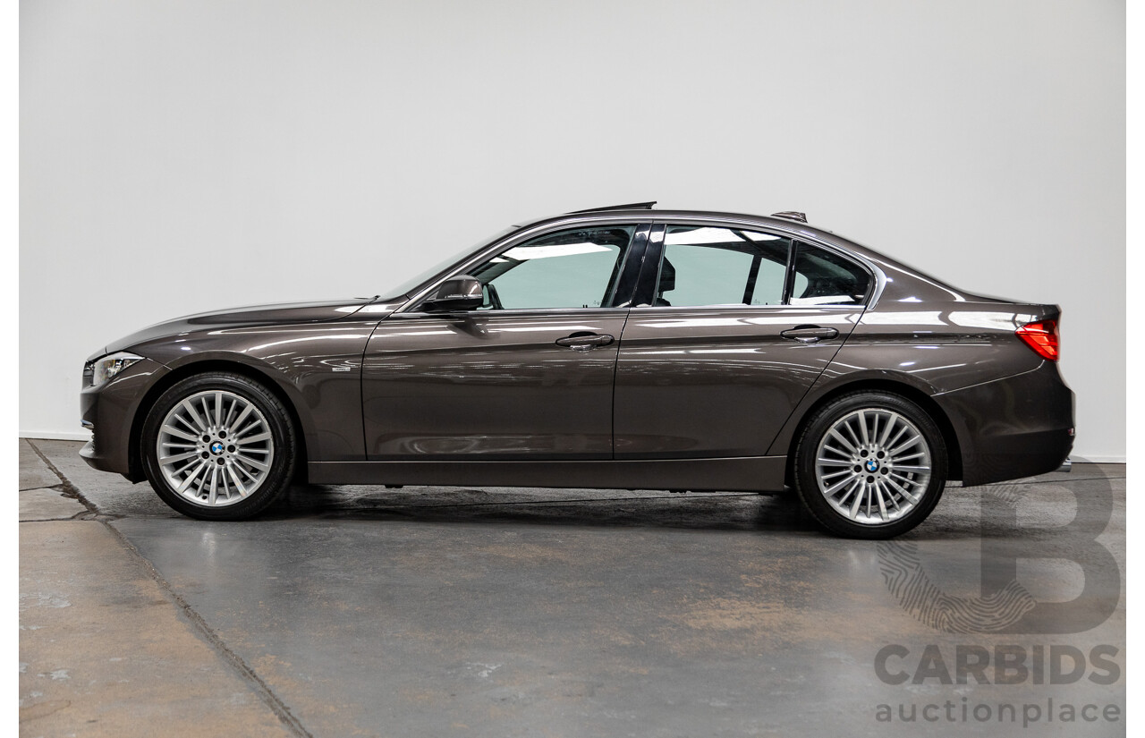6/2012 BMW 328i Luxury Line F30 4d Sedan Havanna Brown Metallic 2.0L