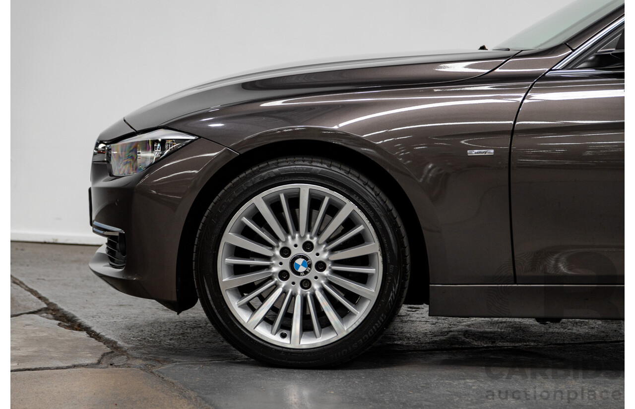 6/2012 BMW 328i Luxury Line F30 4d Sedan Havanna Brown Metallic 2.0L