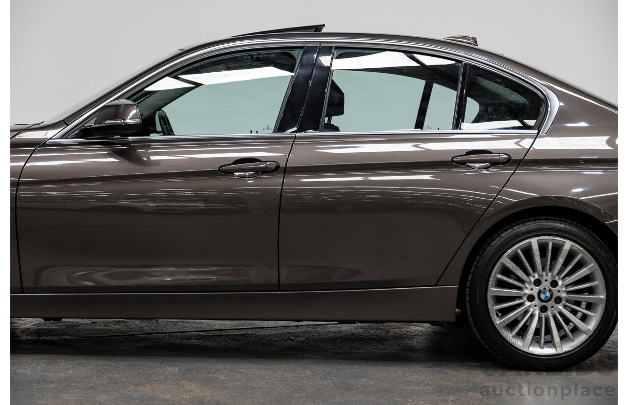 6/2012 BMW 328i Luxury Line F30 4d Sedan Havanna Brown Metallic 2.0L