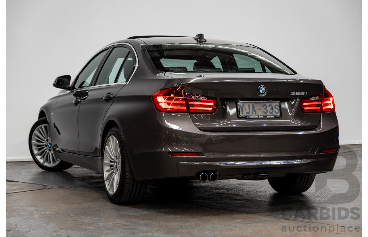 6/2012 BMW 328i Luxury Line F30 4d Sedan Havanna Brown Metallic 2.0L