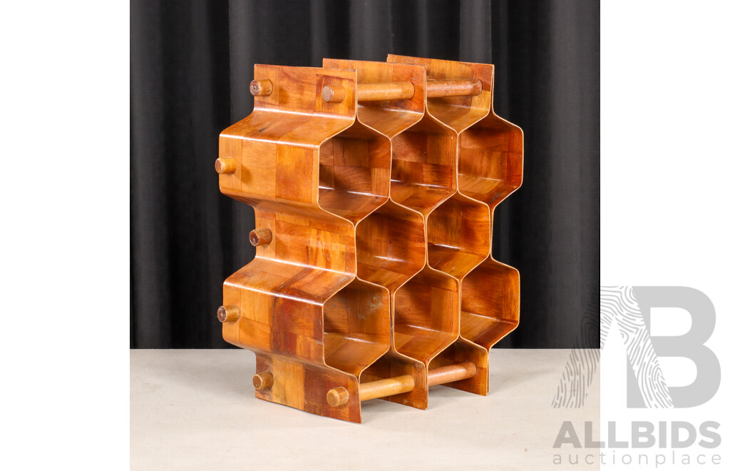 Vintage Torsten Johansson Wine Rack by AB Formtra, Sweden