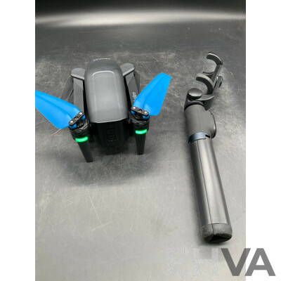 ZERO-X Glyden Full HD Drone, MI Selfie Stick - Lot of 2  - ORP $319