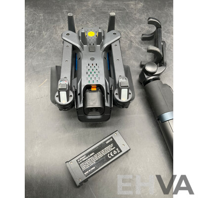 ZERO-X Glyden Full HD Drone, MI Selfie Stick - Lot of 2  - ORP $319