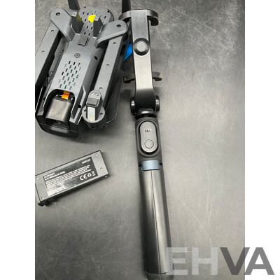 ZERO-X Glyden Full HD Drone, MI Selfie Stick - Lot of 2  - ORP $319