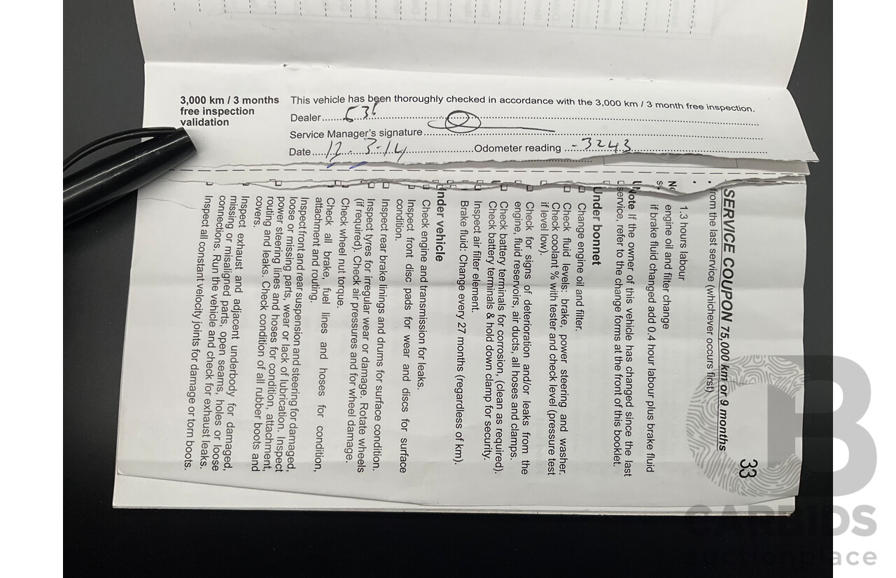 5/2013 Holden Barina CD TM MY13 4d Sedan Carbon Flash Metallic 1.6L