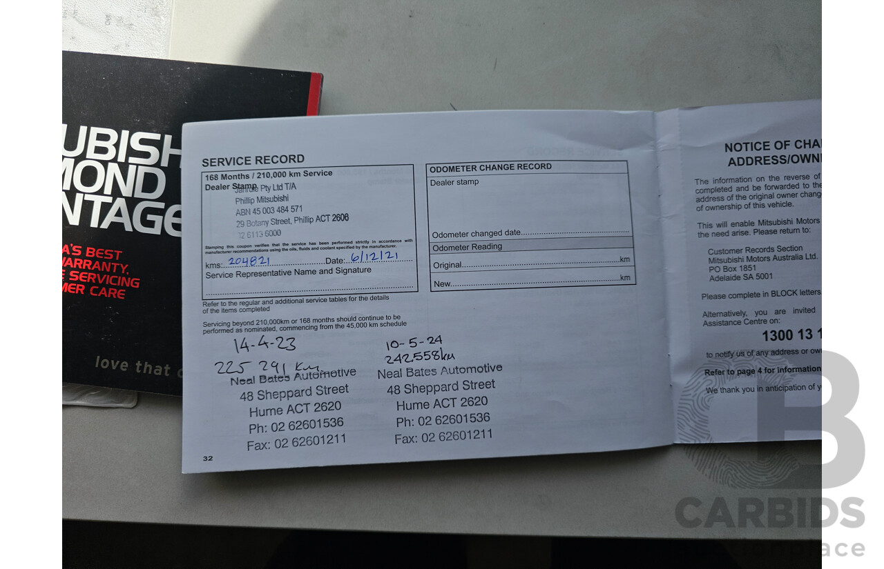 3/2011 Mitsubishi ASX XA 4d Wagon Titanium Grey Metallic 2.0L