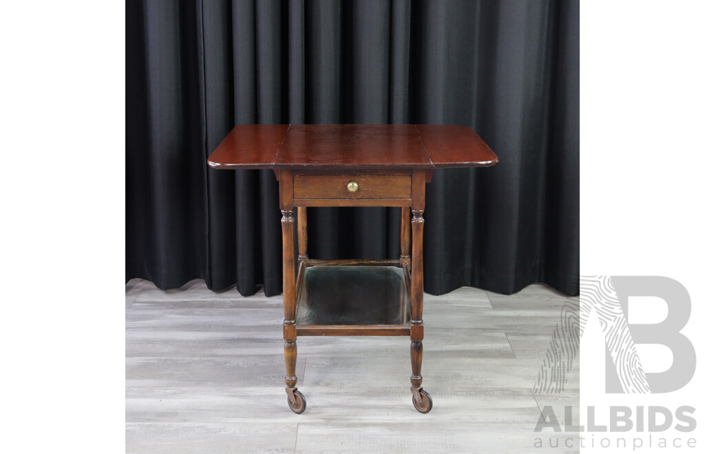 Cedar Drop Side Drinks Trolley