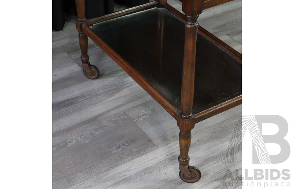 Cedar Drop Side Drinks Trolley