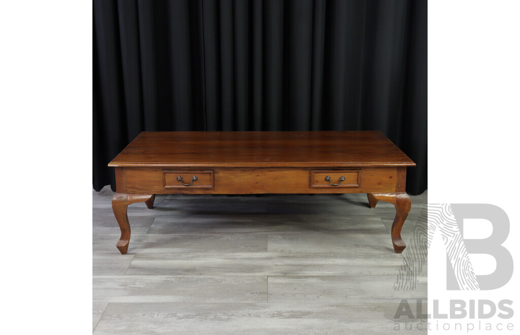 Modern Hardwood Coffee Table