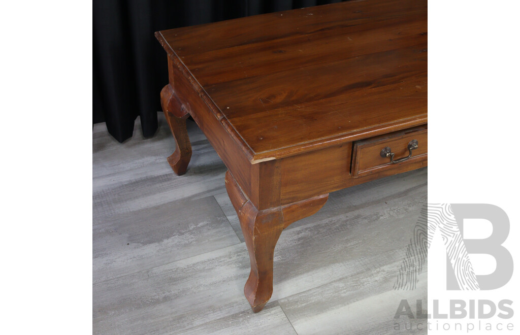 Modern Hardwood Coffee Table