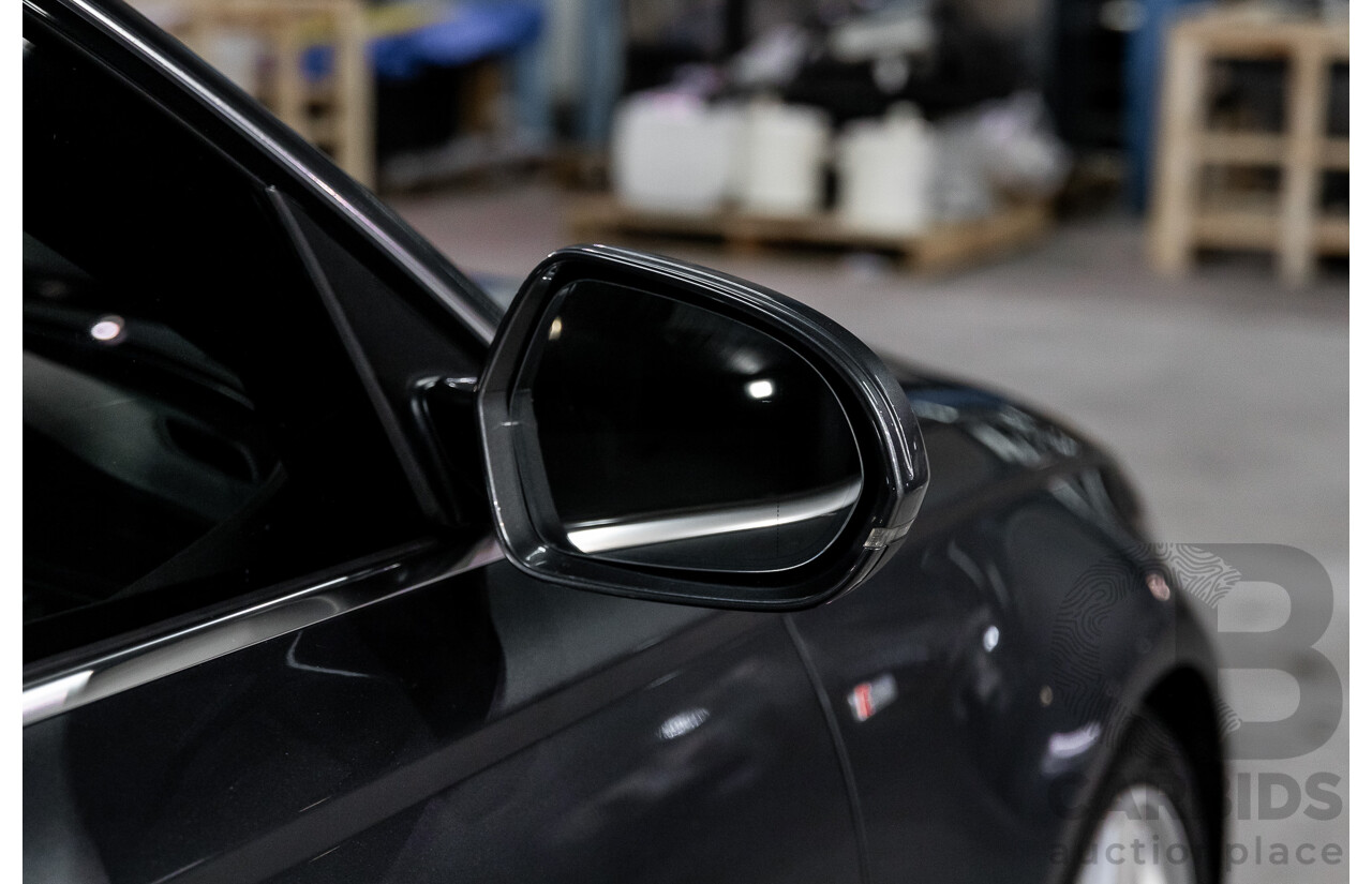 08/2017 Audi A6 2.0 TFSI S-Tronic Quattro (AWD) 4GC MY18 4d Sedan Daytona Grey Pearl Turbo 2.0L