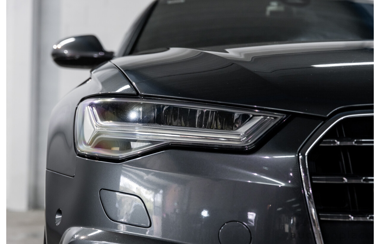 08/2017 Audi A6 2.0 TFSI S-Tronic Quattro (AWD) 4GC MY18 4d Sedan Daytona Grey Pearl Turbo 2.0L