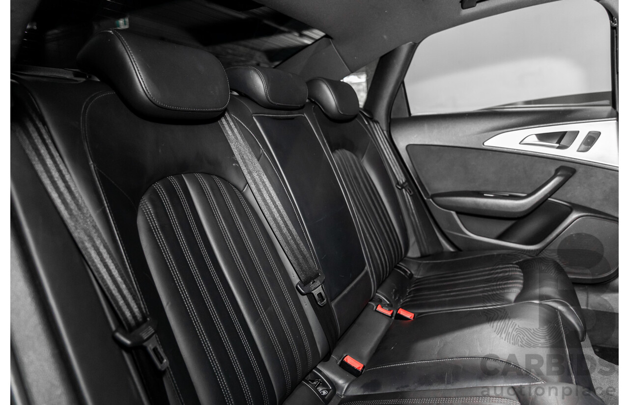 08/2017 Audi A6 2.0 TFSI S-Tronic Quattro (AWD) 4GC MY18 4d Sedan Daytona Grey Pearl Turbo 2.0L