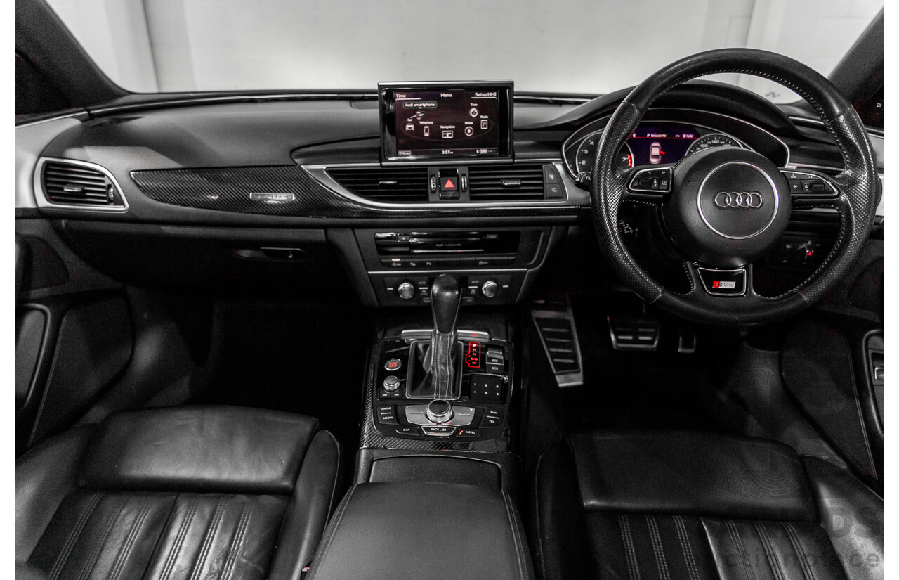 08/2017 Audi A6 2.0 TFSI S-Tronic Quattro (AWD) 4GC MY18 4d Sedan Daytona Grey Pearl Turbo 2.0L