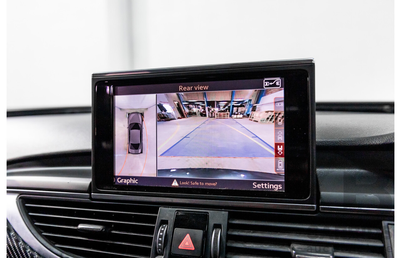 08/2017 Audi A6 2.0 TFSI S-Tronic Quattro (AWD) 4GC MY18 4d Sedan Daytona Grey Pearl Turbo 2.0L