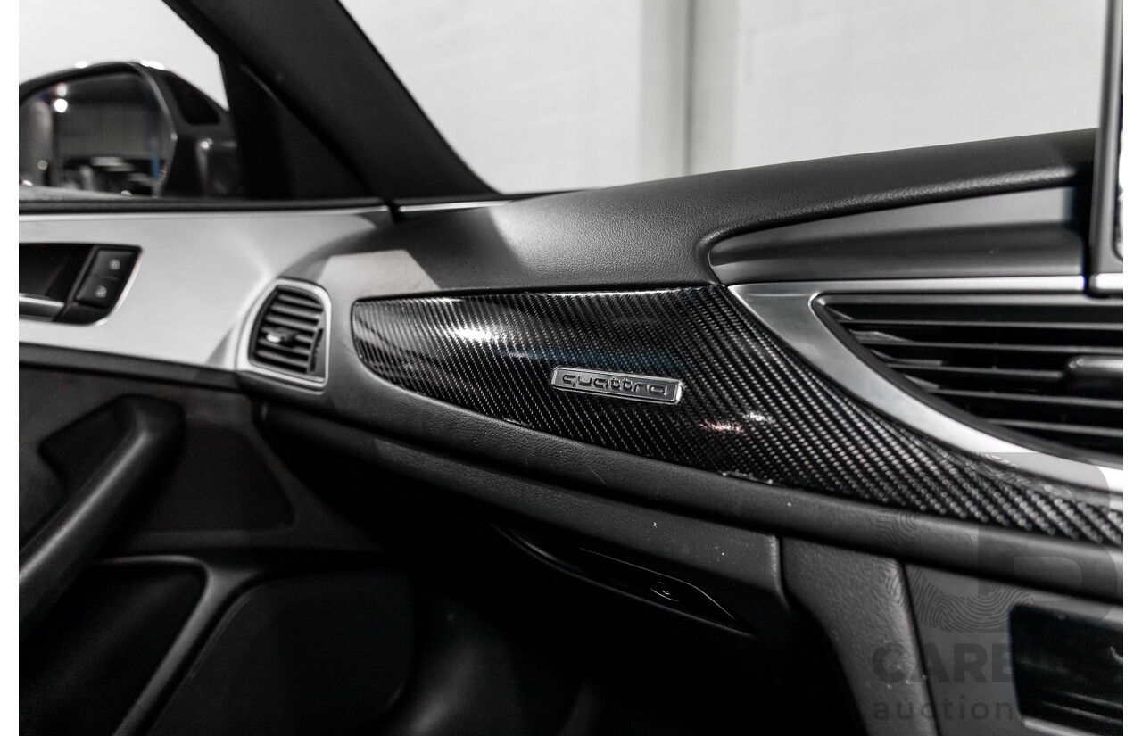 08/2017 Audi A6 2.0 TFSI S-Tronic Quattro (AWD) 4GC MY18 4d Sedan Daytona Grey Pearl Turbo 2.0L