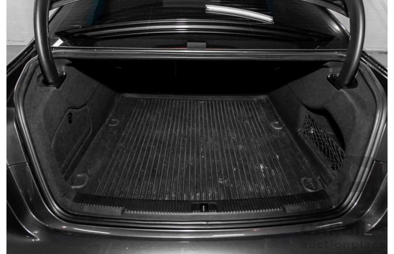 08/2017 Audi A6 2.0 TFSI S-Tronic Quattro (AWD) 4GC MY18 4d Sedan Daytona Grey Pearl Turbo 2.0L