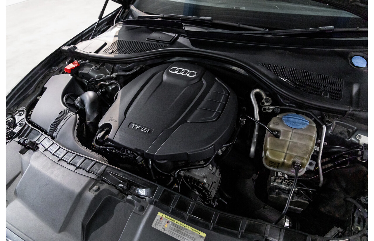 08/2017 Audi A6 2.0 TFSI S-Tronic Quattro (AWD) 4GC MY18 4d Sedan Daytona Grey Pearl Turbo 2.0L