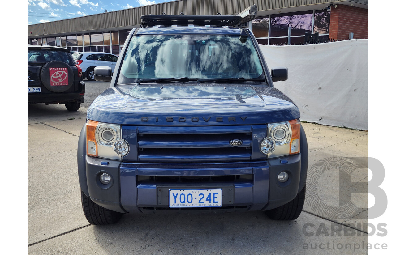 8/2006 Land Rover Discovery 3 HSE 4d Wagon Blue 2.7L
