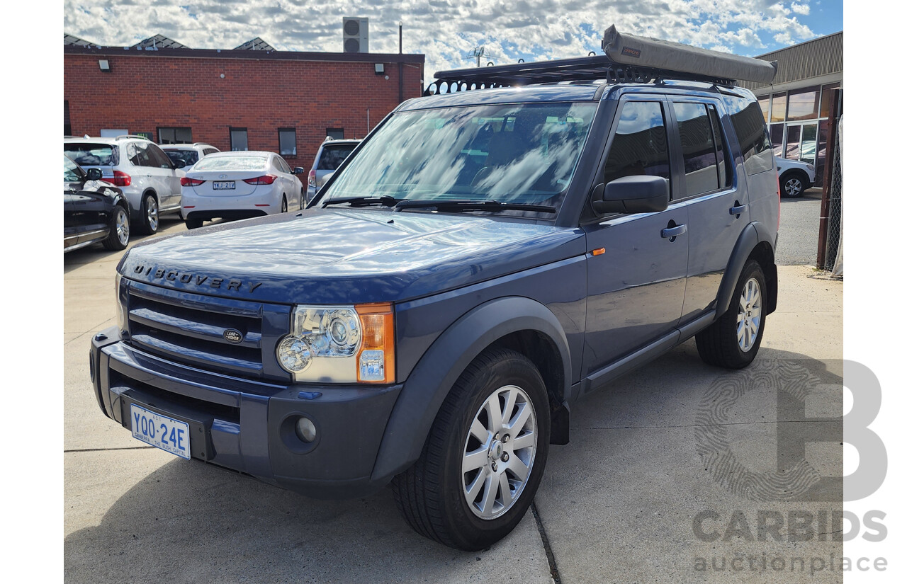 8/2006 Land Rover Discovery 3 HSE 4d Wagon Blue 2.7L