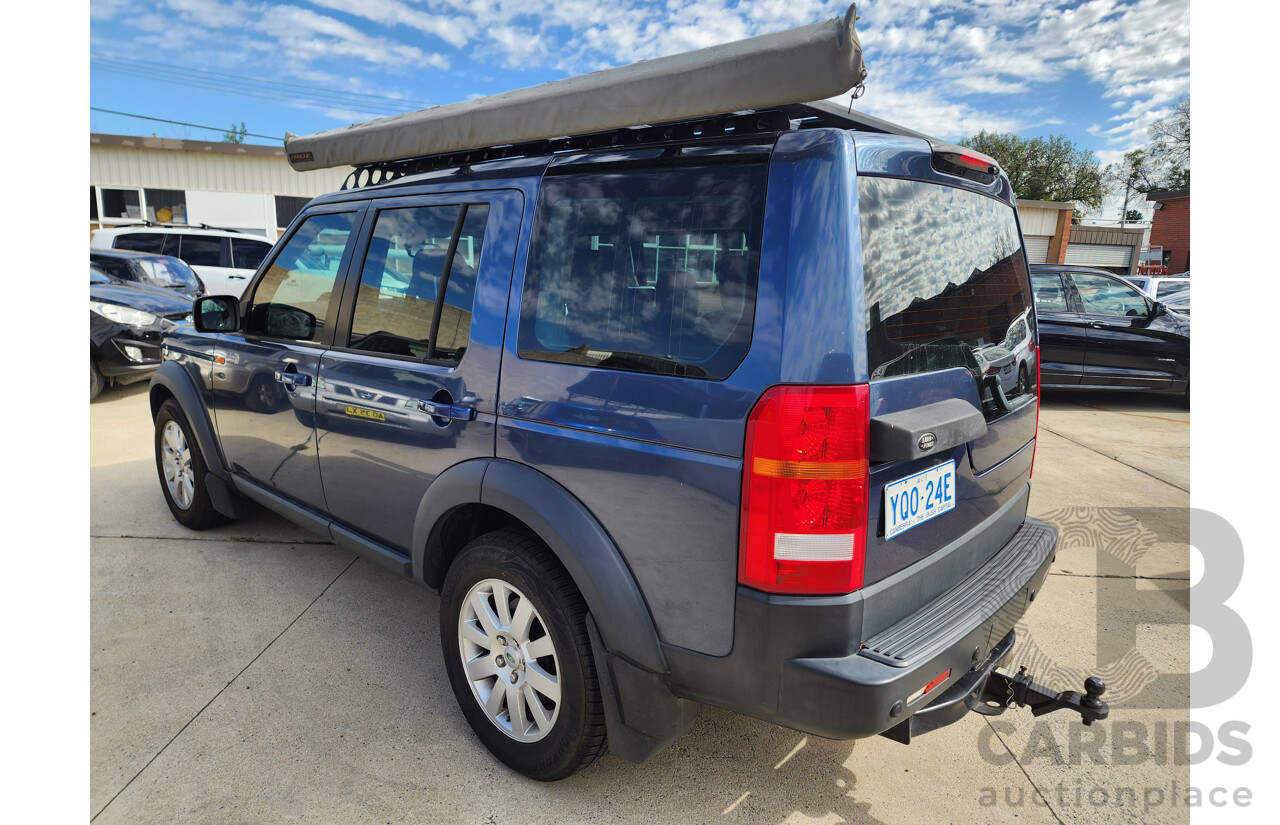 8/2006 Land Rover Discovery 3 HSE 4d Wagon Blue 2.7L