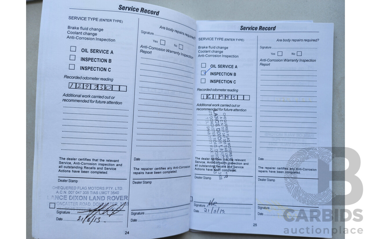 8/2006 Land Rover Discovery 3 HSE  4d Wagon Blue 2.7L