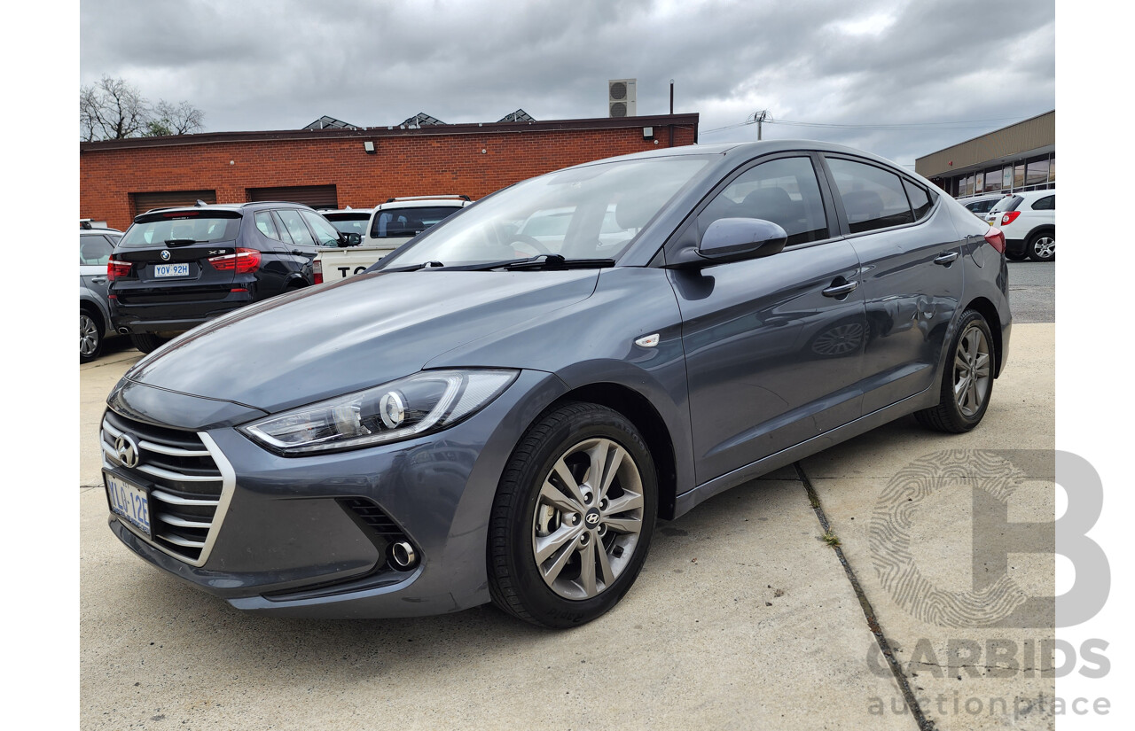 7/2016 Hyundai Elantra 4d Sedan Grey 2.0L